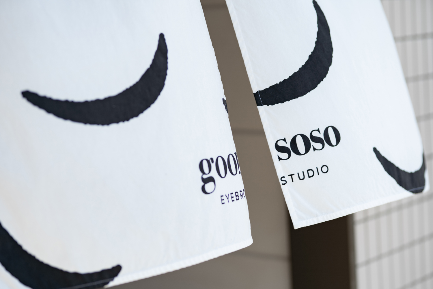 good sosoアイブロウスタジオ ブランディング