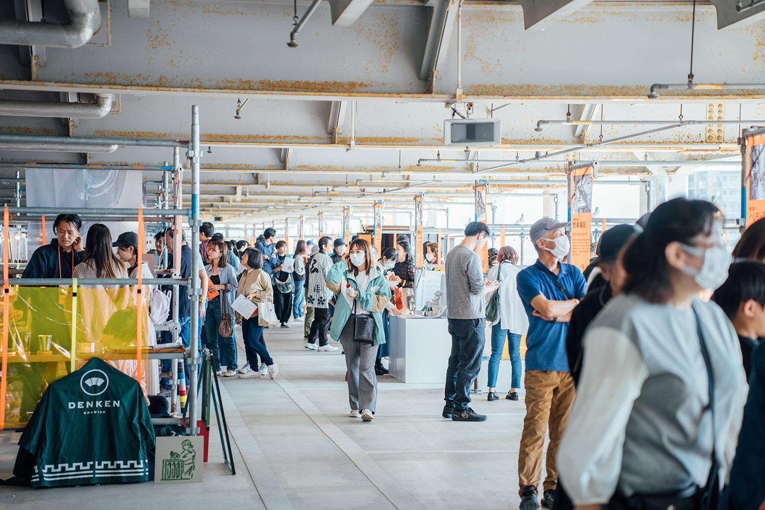 伝統工芸都市高岡 産業観光イベント クラフトフェアツギノテ 会場サインデザイン